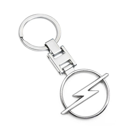 Opel Astra Keychain | Metal Emblem Key Ring for Vauxhall Fans