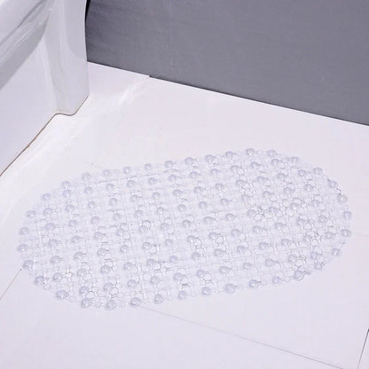 Non-Slip Bathroom Mat with Suction Cups – Massage Bath Tub Shower Rug