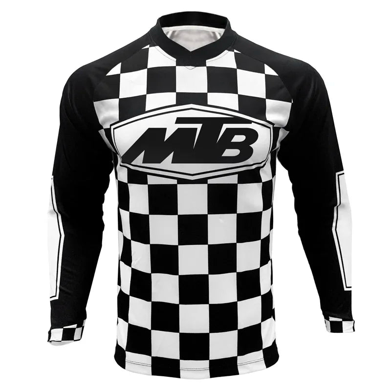 Men's MTB Motocross Jersey Motorcycle Mountain Bike Moto Wear BMX DH T Shirt Clothing Maillot Ciclismo Downhill Clothing