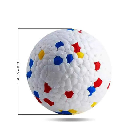 Durable Chew Ball Dog Toy – Interactive Teeth Cleaning Ball