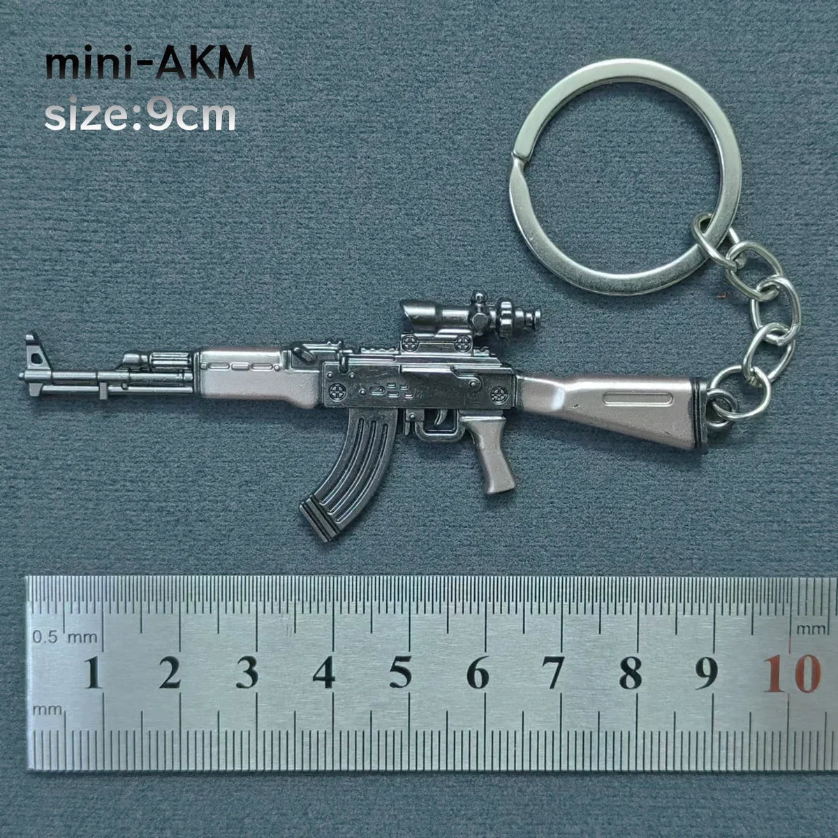 Mini Keychain Pendant 98k Alloy Gun Model | PUBG Battlefield Gift for Men