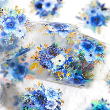 Journal GO Flower Washi Tape Set | Fragrant Scrapbooking Decorative Tape