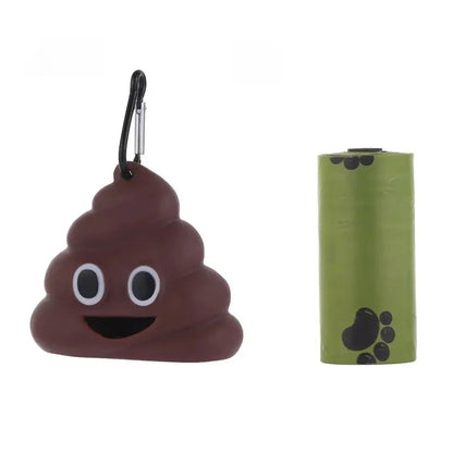 Pet Fecal Bag Dispenser | Portable Eco-Friendly Dog Waste Bag Holder with Clip