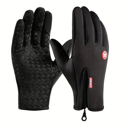 Winter Touchscreen Gloves for Men & Women – Warm, Windproof, and Anti-Slip