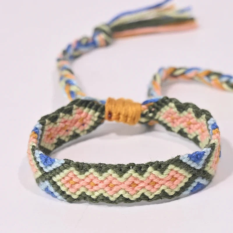 Rope Weave Bohemia Friendship Bracelet | Handmade Summer Beach Style Jewelry