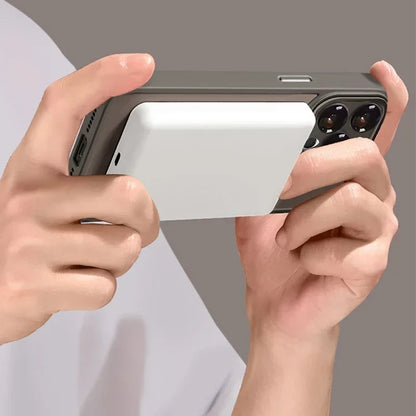 Magnetic Luxury Lens Protector Matte Translucent Case For iPhone 17 16 15 14 13 12 11 Pro Max For Magsafe Wireless Charger Cover