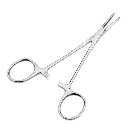 1pc Stainless Steel Hemostatic Forceps | Locking Clamps for Surgery, Fishing, and Crafting