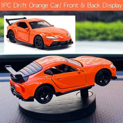 Drift Car dashboard toy model swing turning cool sports race auto ornaments interior accessories decor items fun decorations men