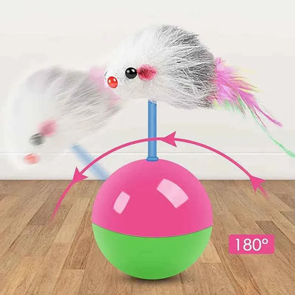 Cat Toys Set – Mouse & Teasing Interactive Pet Toys