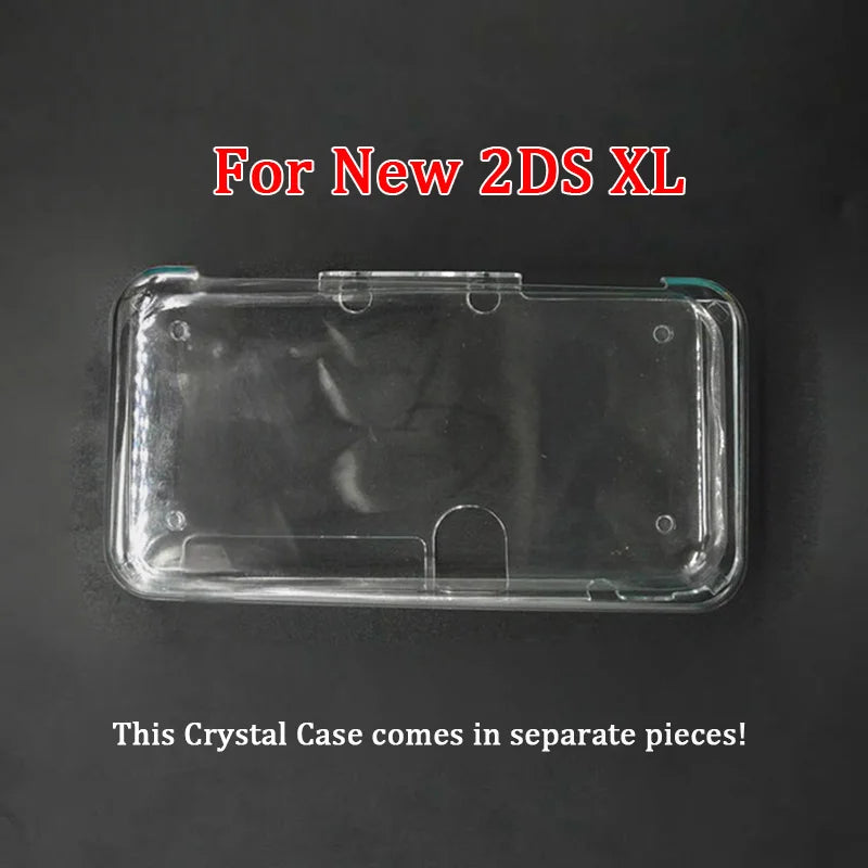 Hard Shell Crystal Case | Universal Protective Cover for Nintendo and Sony Handhelds