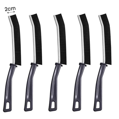 Hard Bristle Crevice Cleaning Brush – Corner, Groove & Window Cleaning Tool for Kitchen, Bathroom, Tiles & Home