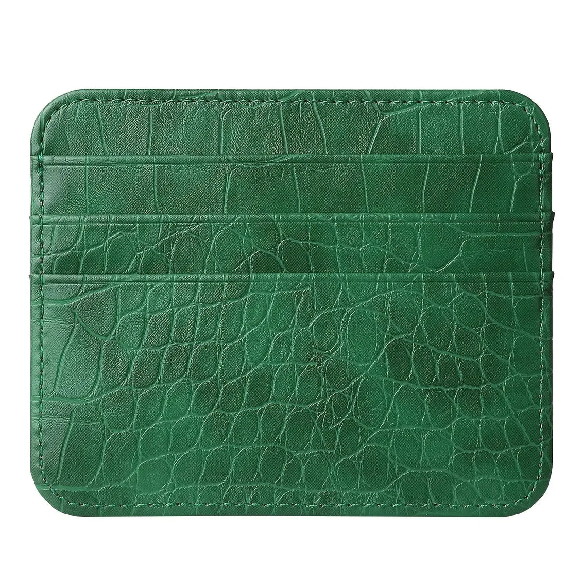 Slim Thin Mini ID Card Holder | PU Leather Credit Card Case for Men and Women