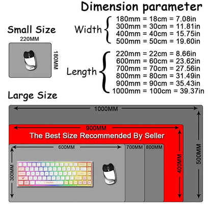 MTG The Magic Gathering Play Mouse Pad Game Design Computer Offices Mousepad Anti-slip Playmat for MTG DTCG CCG RPG Funny Rugs