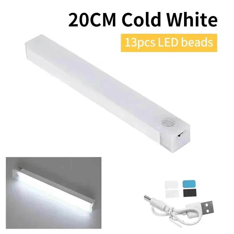 Wireless LED Motion Sensor Cabinet Light | USB Rechargeable Night Light