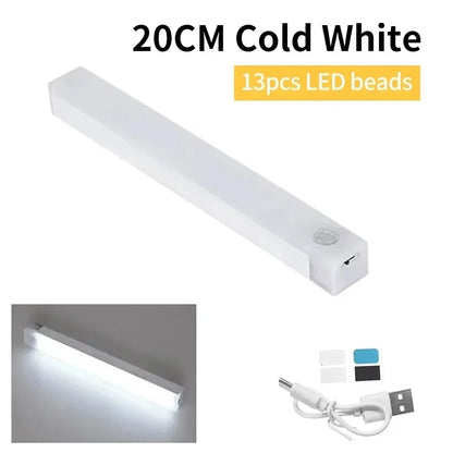 Wireless LED Motion Sensor Cabinet Light | USB Rechargeable Night Light