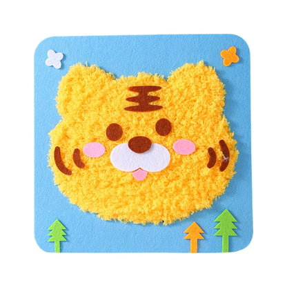 Creative DIY Sewing Kit for Beginners | Cute Animal Embroidery Doll Set