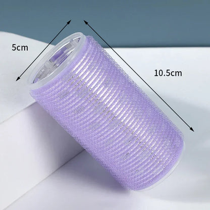 Self-Adhesive Hair Rollers for Curls | Heatless Lazy Hair Curling Tool