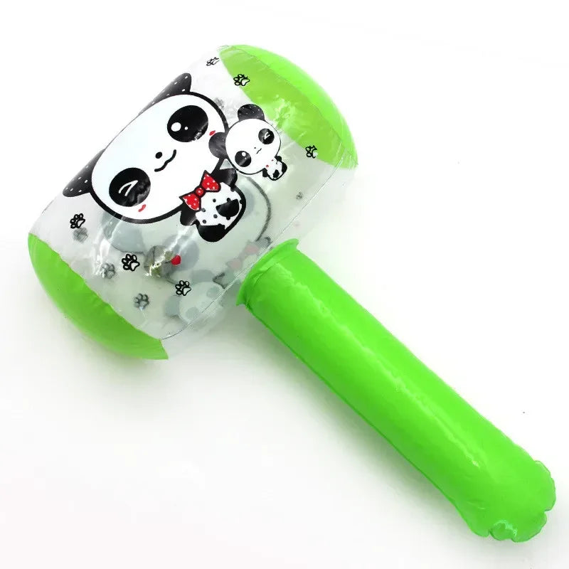 3pcs Inflatable Hammer with Bell Air Hammer Baby Kids Toys Party Favors Inflatable Toy Pool Beach Party Toy