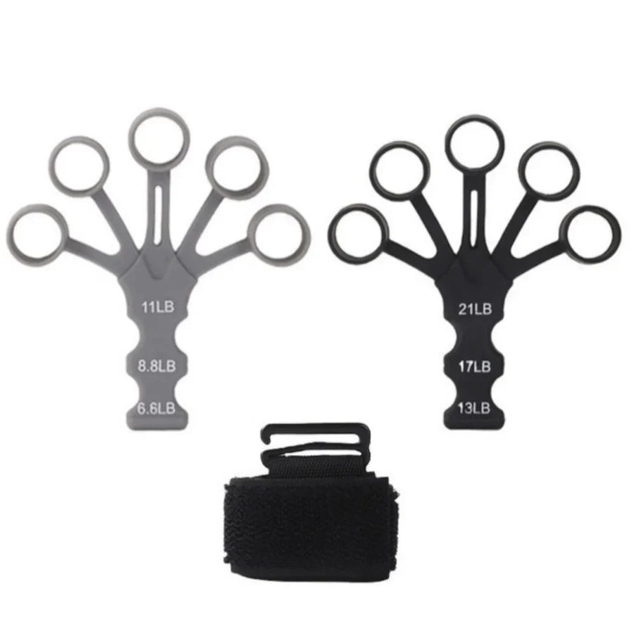 Silicone Grip Strengthener | Hand Finger Exerciser for Grip Training