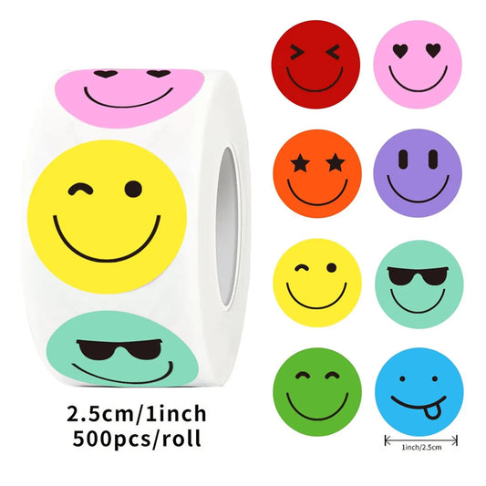 100-500pcs Teacher Reward Stickers for Kids | Cute Encouragement Labels