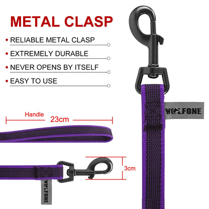 Long Dog Leash - Dual Color, Easy Training