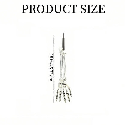 Halloween Skeleton Stake Decorations, Realistic Skeleton Arm Leg Bones, Spooky Yard Garden Halloween Decoration