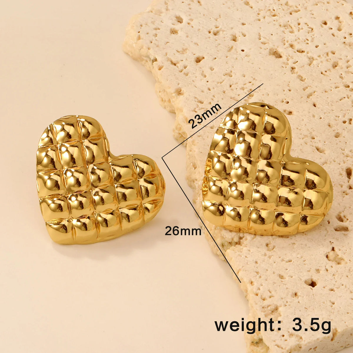 LUXUKISSKIDS Fairy Flower Earrings Stud | Gold-Plated Stainless Steel Piercing Jewelry for Women