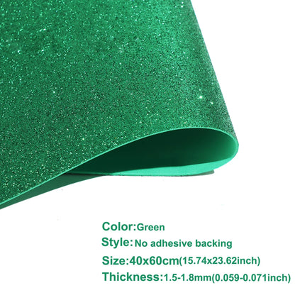 Glitter Foam Paper Sheets for DIY Crafts | Sparkle EVA Craft Foam 40x60cm