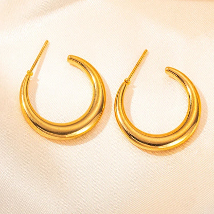 316L Stainless Steel Heart Hollow Irregular Earrings | Niche Drop Earrings for Women