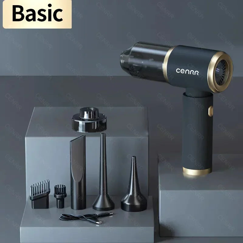 CENRR Car Vacuum Cleaner High Suction 210000PA Wireless Vacuum Cleaner Cordless Vacuum Cleaner High Pressure Cleaning Machine