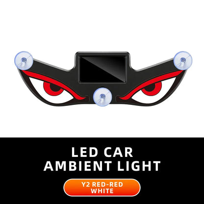 Devil's Eye Car Window Light | Solar and USB-C Rechargeable Warning Lamp