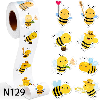 Cute Animal Roll Stickers | Fun Decorative Labels for Kids