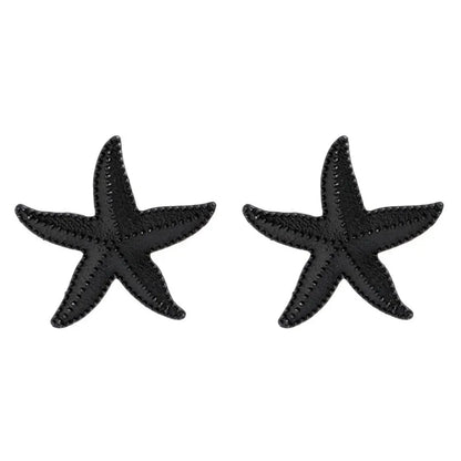 Classic Starfish Stud Earrings | 2pcs Summer Beach Fashion Jewelry for Women