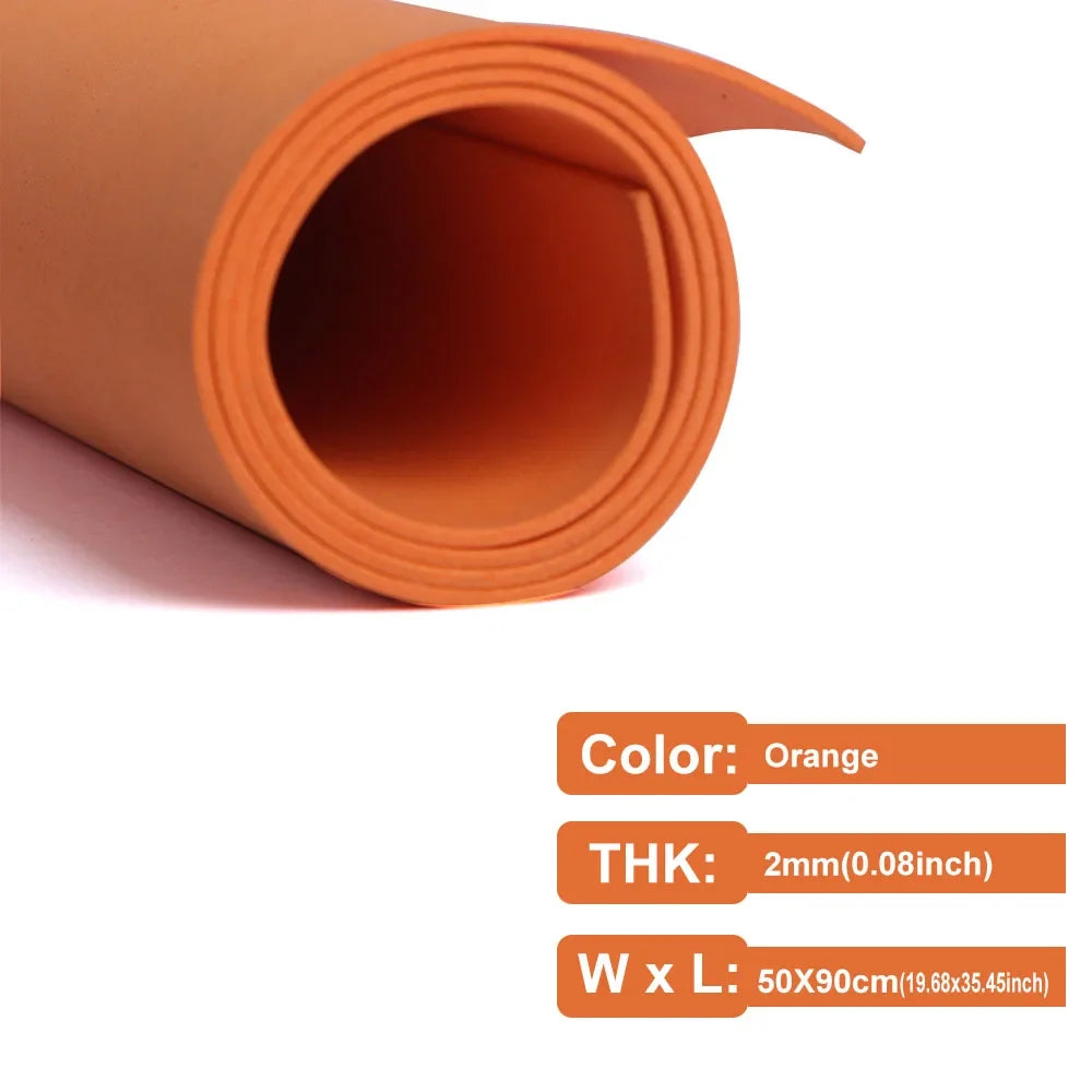 16 Colors EVA Foam Sheets 50x90cm | Colorful Craft Foam for Cosplay and DIY