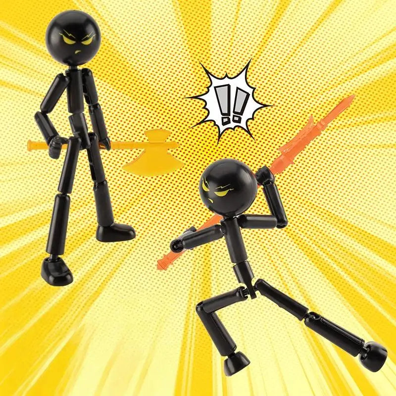 Multi-jointed Stickman Action Figure | 3D Printing Mannequin Toy