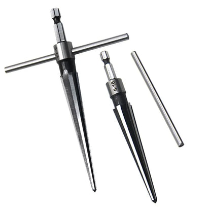 Woodwork Taper Reamer Set 3-13mm 5-16mm | Hexagonal Handle Hole Expanding and Chamfering Tool for Wood