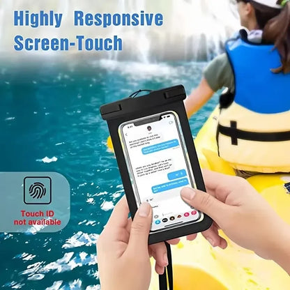 Waterproof Phone Case IPX8 | Universal Underwater Pouch for iPhone 14 13 12 11 Pro Max Plus XS XR