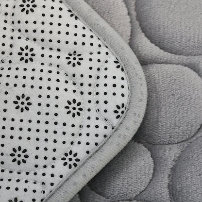 3-Piece Solid Color Bathroom Mat Set – Water-Absorbing & Non-Slip