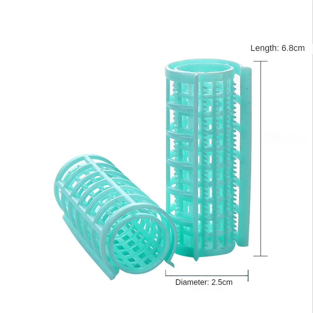 6/8/10/12/14Pcs Heatless Hair Curler Set | No Heat Hair Rollers for Root Perms and Bangs