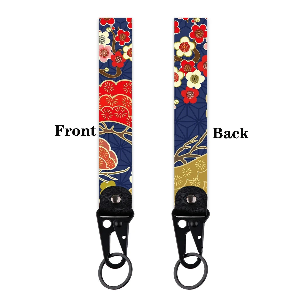 Datura Flower Keychain | Artistic Car Key Ring for Men and Women