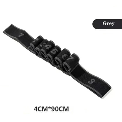 4*90cm Yoga Elastic Stretch Belt | Fitness Resistance Band for Pilates, Dance & Strength Training