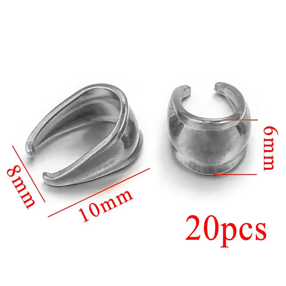 Gold Plated Melon Clasps | Stainless Steel Jewelry Connectors