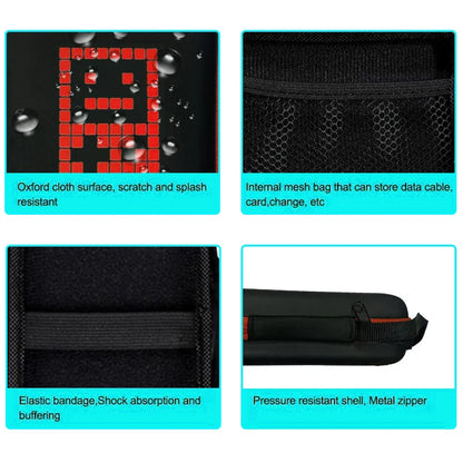 Portable Retro Handheld Game Console Carrying Case | EVA Hard Shell Travel Bag