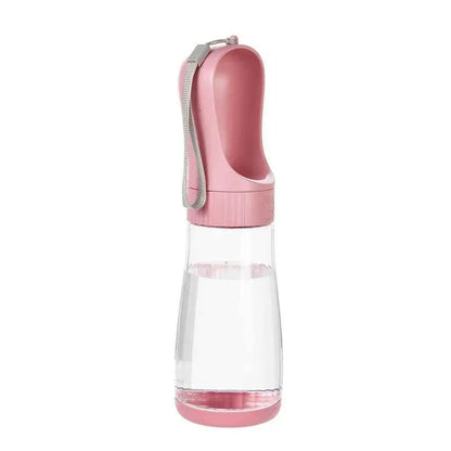 2-in-1 Travel Dog Food and Water Bottle Dispenser