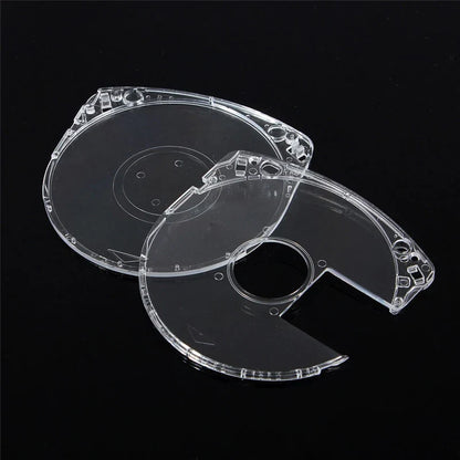 Transparent PSP UMD Replacement Shell 5-Pack | Clear Disc Case Cover for PSP 1000 2000 3000