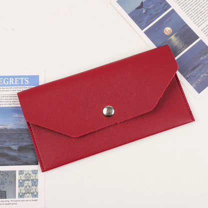 Envelope Coin Money Holder Wallet | PU Leather Classic Fashion Purse for Women