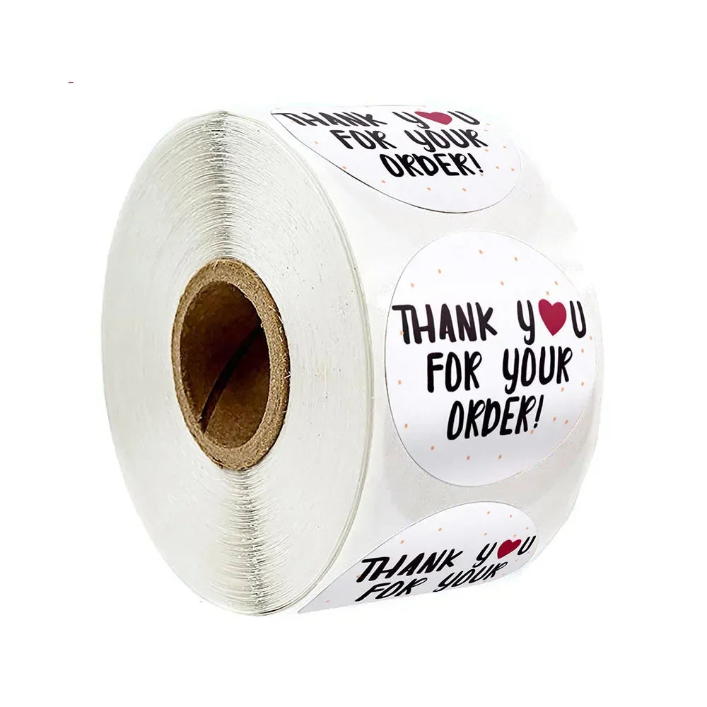 500pcs Handmade With Love Stickers | Baking Label Wedding Party Decoration Envelope Seal
