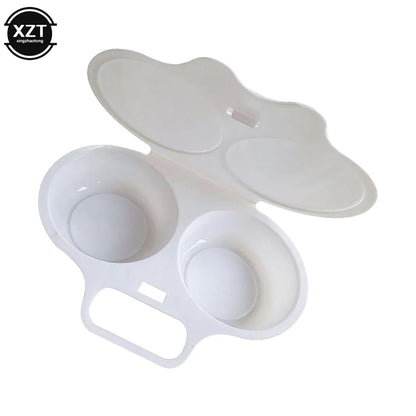 Microwave Egg Steamer | Food Grade Plastic Egg Poacher for Quick Breakfast