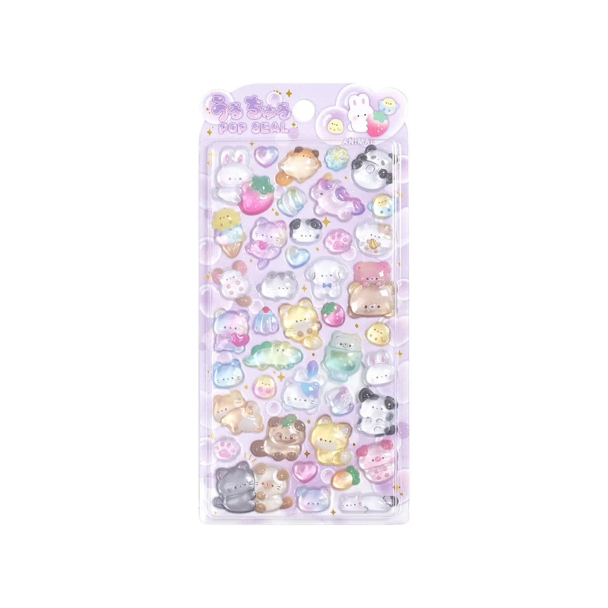 3D Food Stamping Seal Sticker | Japanese Anime Decorative Craft Stickers for Kids