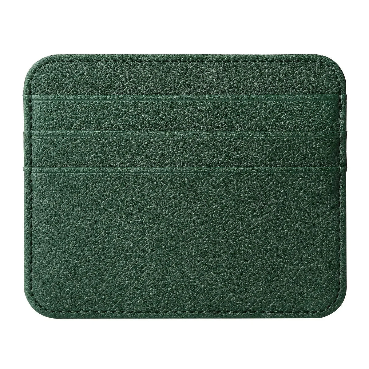 Slim Thin Mini ID Card Holder | PU Leather Credit Card Case for Men and Women